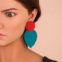 Fashion Leaf Alloy Plating Women's Earrings sku image 22
