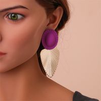 Fashion Leaf Alloy Plating Women's Earrings sku image 23
