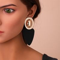 Fashion Leaf Alloy Plating Women's Earrings sku image 16