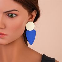 Fashion Leaf Alloy Plating Women's Earrings sku image 5