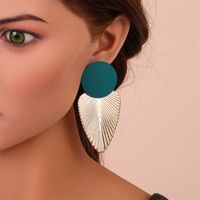 Fashion Leaf Alloy Plating Women's Earrings sku image 14