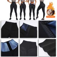 Sports Solid Color Neoprene Polyester Active Bottoms Shorts Leggings main image 4