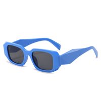 Retro Square Ac Polygon Full Frame Men's Sunglasses sku image 5