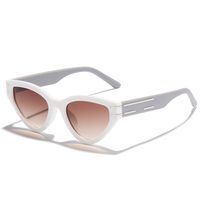 Hip-hop Ac Cat Eye Triangle Full Frame Women's Sunglasses sku image 6