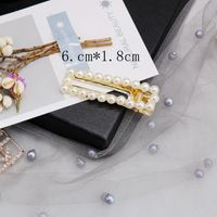 Other Heart-shaped Bunny Shaped Hairpin Simple One-shaped Hair Accessories Om190419118296 sku image 1