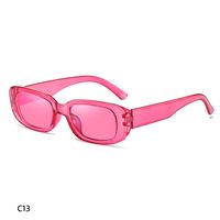 Fashion Geometric Pc Square Full Frame Women's Sunglasses sku image 19