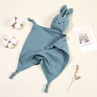 Cute Animal Double-layer Cotton Gauze Baby Accessories main image 4