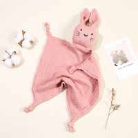 Cute Animal Double-layer Cotton Gauze Baby Accessories sku image 1