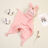 Cute Animal Double-layer Cotton Gauze Baby Accessories sku image 2