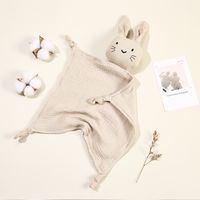 Cute Animal Double-layer Cotton Gauze Baby Accessories sku image 6