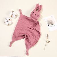 Cute Animal Double-layer Cotton Gauze Baby Accessories sku image 4
