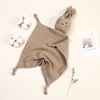 Cute Animal Double-layer Cotton Gauze Baby Accessories sku image 7