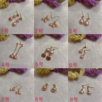 Simple Style Geometric Copper Plating Pearl Drop Earrings 1 Pair main image 5