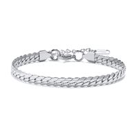 Stainless Steel Simple Style Solid Color Bracelets main image 2