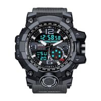 Des Sports Bloc De Couleur Boucle Électronique Hommes De Montres sku image 3