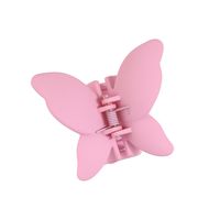 Simple Style Butterfly Abs Plastic Stoving Varnish Hair Claws 1 Piece sku image 9