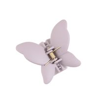 Simple Style Butterfly Abs Plastic Stoving Varnish Hair Claws 1 Piece sku image 15