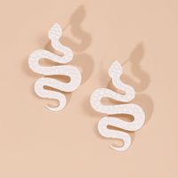 1 Pair Fashion Snake Plating Alloy Drop Earrings sku image 2