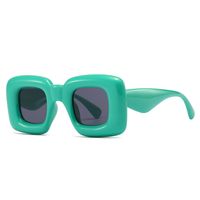Fashion Solid Color Pc Square Full Frame Men's Sunglasses sku image 6