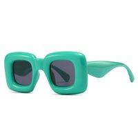 Fashion Solid Color Pc Square Full Frame Men's Sunglasses main image 2