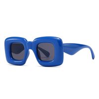 Fashion Solid Color Pc Square Full Frame Men's Sunglasses sku image 8