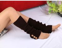Mujeres Estilo Japones Color Sólido Fibra De Poliacrilonitrilo Jacquard Calcetines Sobre La Rodilla Un Par sku image 6