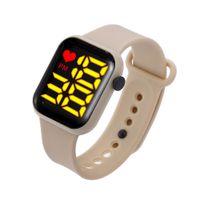 Sports Solid Color Jewelry Buckle Electronic Kids Watches sku image 10