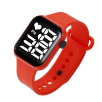 Sports Solid Color Jewelry Buckle Electronic Kids Watches sku image 5