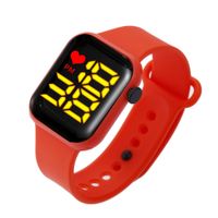 Sports Solid Color Jewelry Buckle Electronic Kids Watches sku image 13