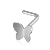 Simple Style Butterfly Stainless Steel Nose Studs 1 Piece main image 3