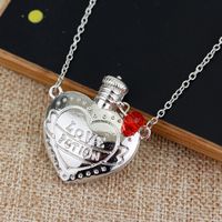 1 Piece Elegant Heart Shape Alloy Plating Unisex Pendant Necklace main image 5