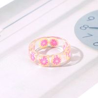 Cartoon Style Cartoon Resin Stoving Varnish Women's Rings sku image 17