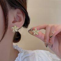 1 Pair Lady Geometric Alloy Plating Zircon Women's Drop Earrings Ear Studs sku image 12