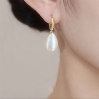 1 Pair Lady Geometric Alloy Plating Zircon Women's Drop Earrings Ear Studs sku image 20