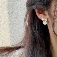 1 Pair Lady Geometric Alloy Plating Zircon Women's Drop Earrings Ear Studs sku image 30