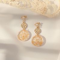 1 Paire Décontractée Géométrique Alliage Placage Perles Artificielles Femmes Boucles D'oreilles sku image 41