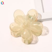 Women's Fashion Flower Plastic Handmade Hair Claws sku image 20