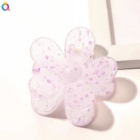 Women's Fashion Flower Plastic Handmade Hair Claws sku image 26