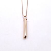 1 Piece Fashion Whistle Stainless Steel Plating Unisex Pendant Necklace main image 4