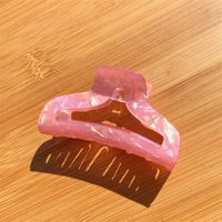 Sweet Marble Arylic Hair Claws 1 Piece main image 5