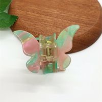 Retro Schmetterling Acetatplatten Handgemacht Haarkrallen 1 Stück sku image 4
