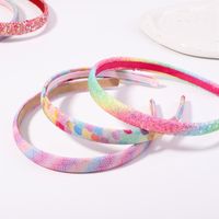 Fashion Star Plaid Cloth Plating Hair Band 1 Piece main image 1