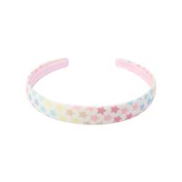 Fashion Star Plaid Cloth Plating Hair Band 1 Piece sku image 6