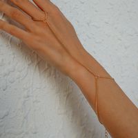 1 Piece Fashion Geometric Alloy Chain Women's Bracelets sku image 1