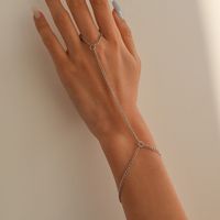 1 Piece Fashion Geometric Alloy Chain Women's Bracelets main image 4