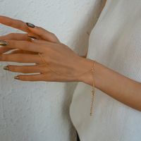 1 Piece Fashion Geometric Alloy Chain Women's Bracelets main image 3