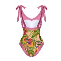 Women's Casual Bird Polyester One Pieces main image 3