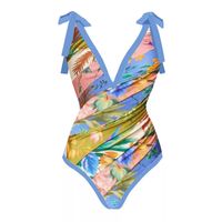 Women's Casual Printing Polyester One Pieces 1 Set main image 3