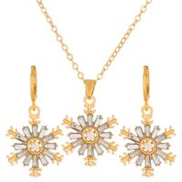 1 Set Fashion Crown Butterfly Notes Alloy Inlay Rhinestones Women's Jewelry Set sku image 19