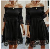 Women's Regular Dress Fashion Boat Neck Hollow Out Half Sleeve Solid Color Knee-length Daily main image 1